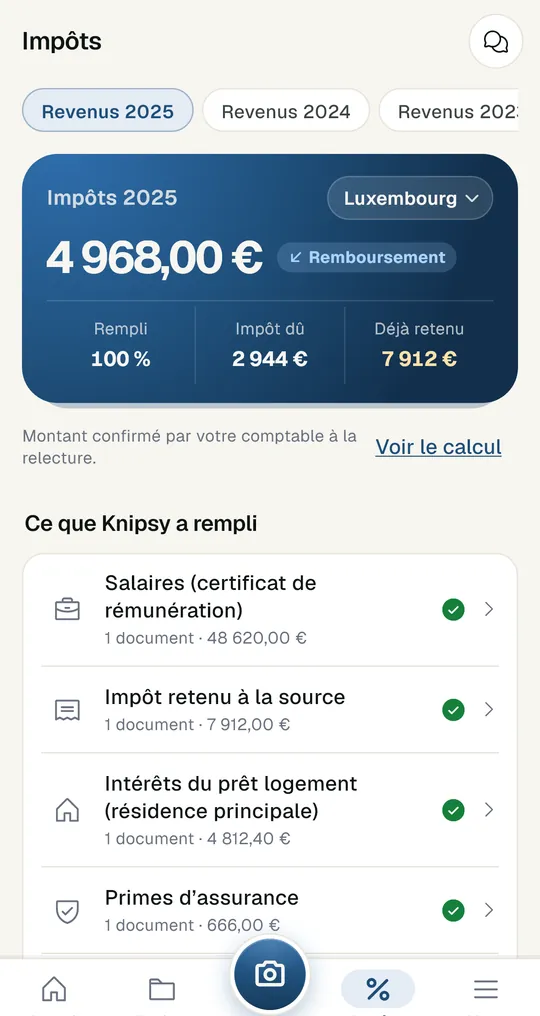 Particulier : ma déclaration préremplie.