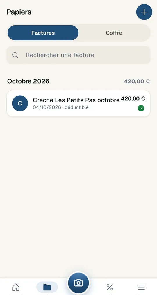 Particulier : mes papiers rangés.