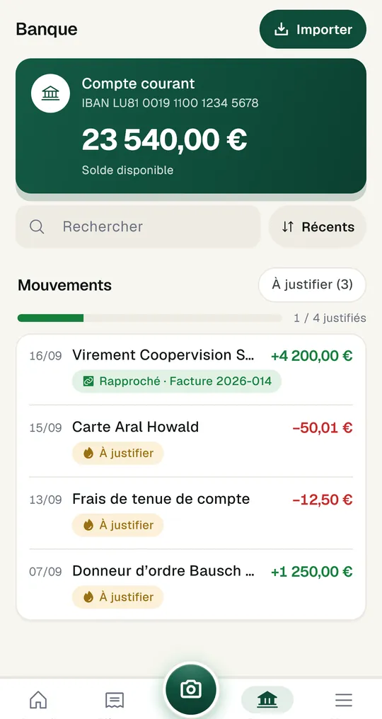 Société : la banque rapprochée.